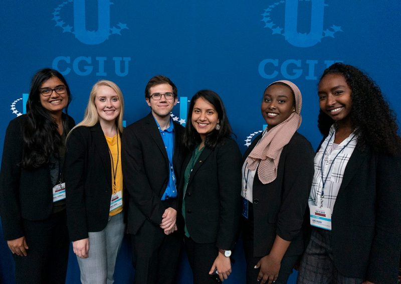 Students tackle wicked problems at Clinton Global Initiative University’s annual meeting