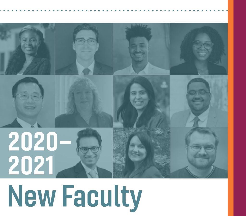 2020-2021 New Faculty | Pamplin College of Business | Virginia Tech