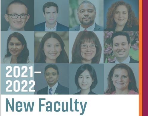 2021-2022 New Faculty