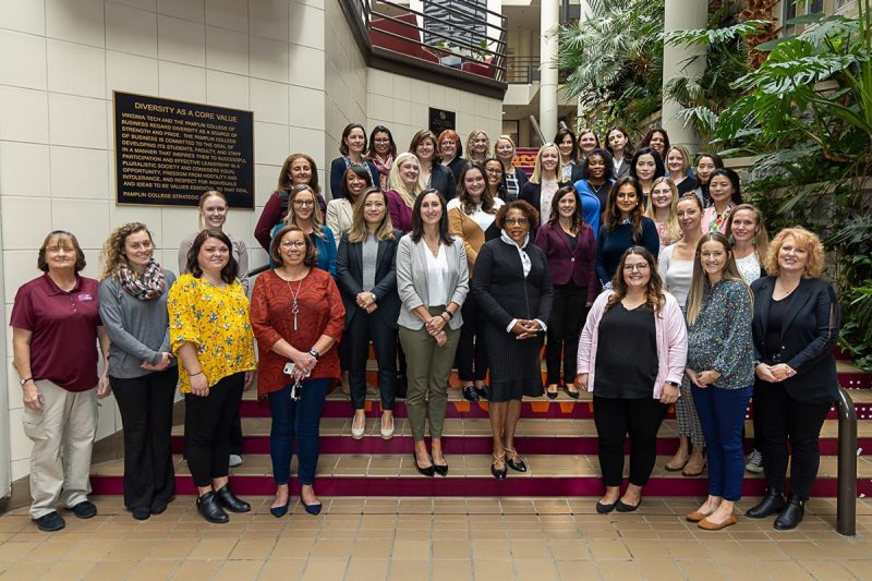 Celebrating Women in Business Week, Pamplin makes history