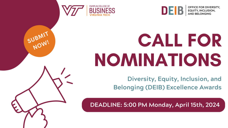Diversity, Equity, Inclusion, and Belonging (DEIB) Excellence Awards