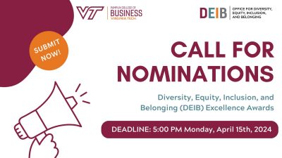 Diversity, Equity, Inclusion, and Belonging (DEIB) Excellence Awards