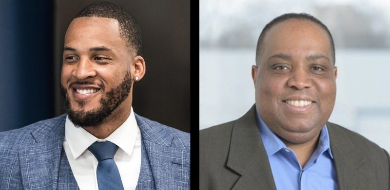Brandon Rule (left) and Mervyn Alphonso were recently appointed to the Program in Real Estate's Industry Advisory Board.