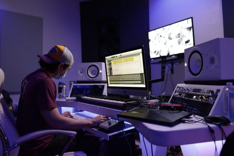 Mixing it up in library studios leads to dream job